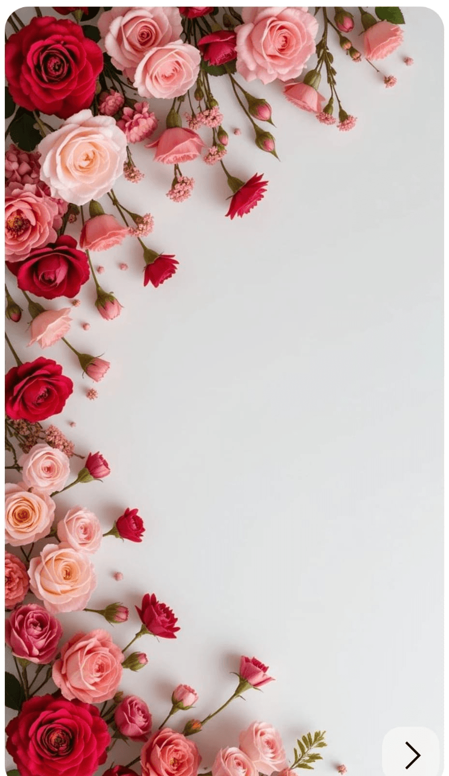 Fondo floral de la colección Abraza el invierno