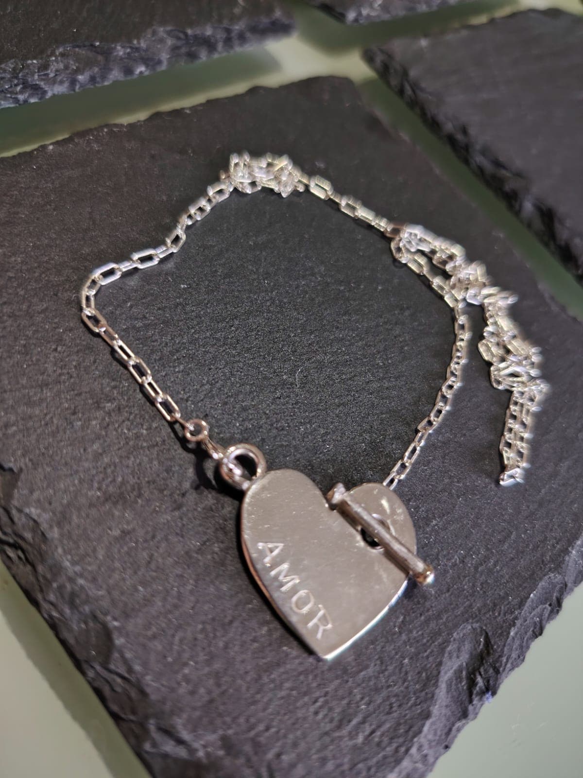 Collar de plata 950 para la colección Abraza el invierno