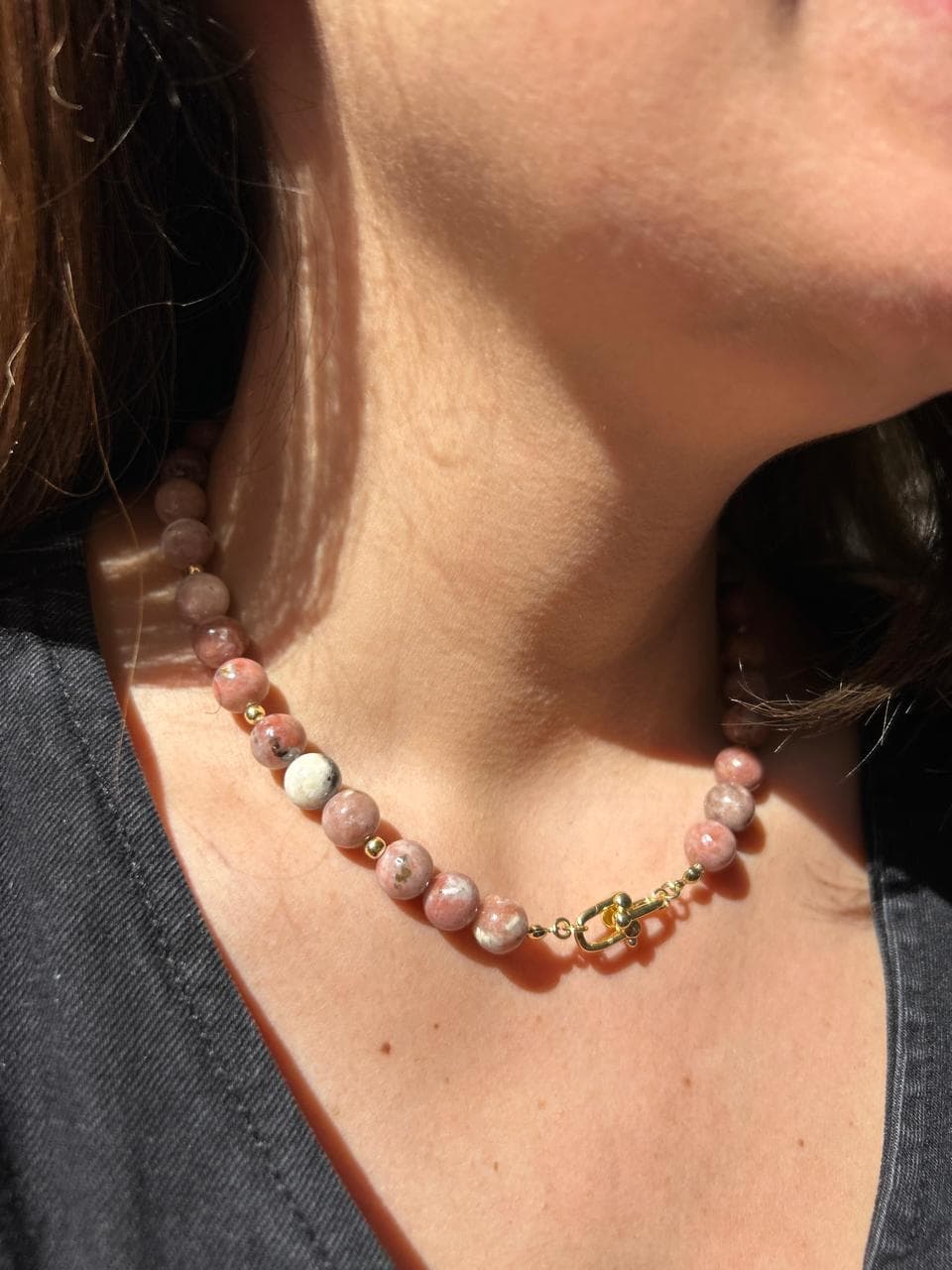 colgante plata cruz martillado